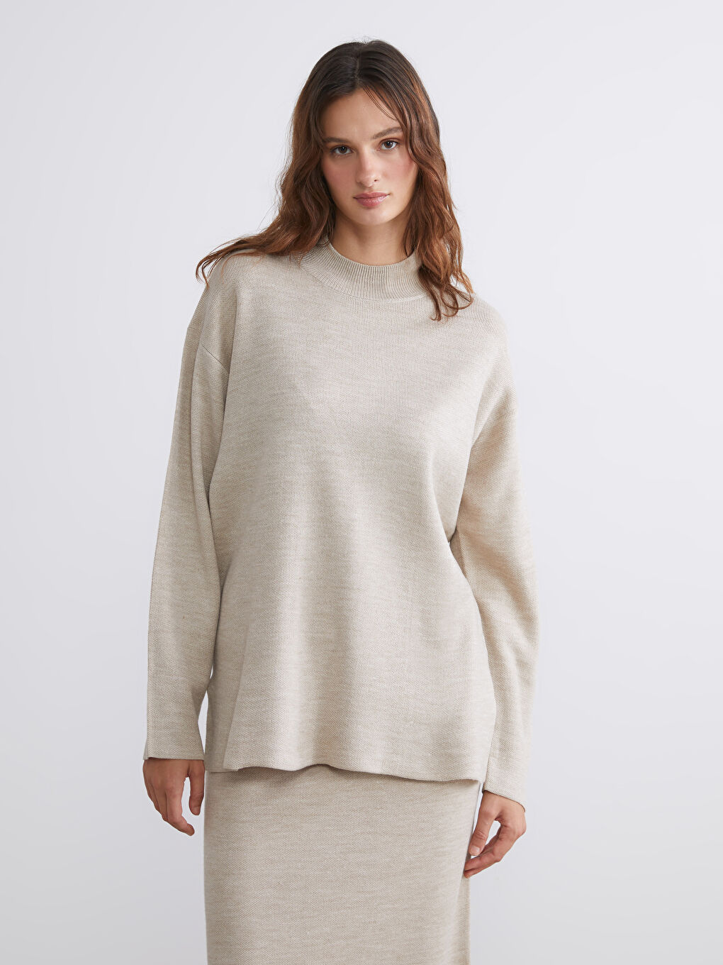 Half Turtleneck Women's Knitwear Sweater