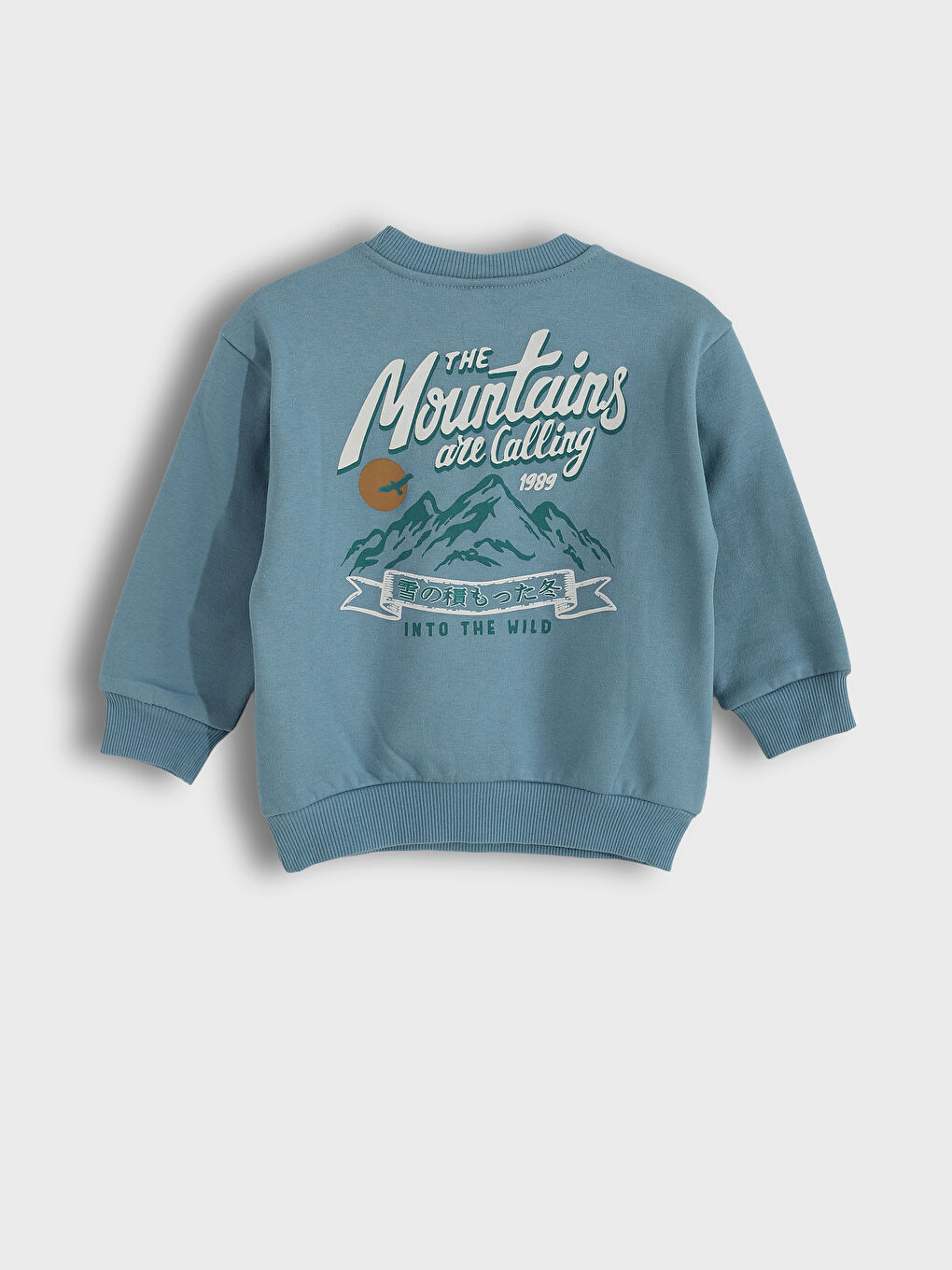 Crew Neck Boys' Sweatshirt-1