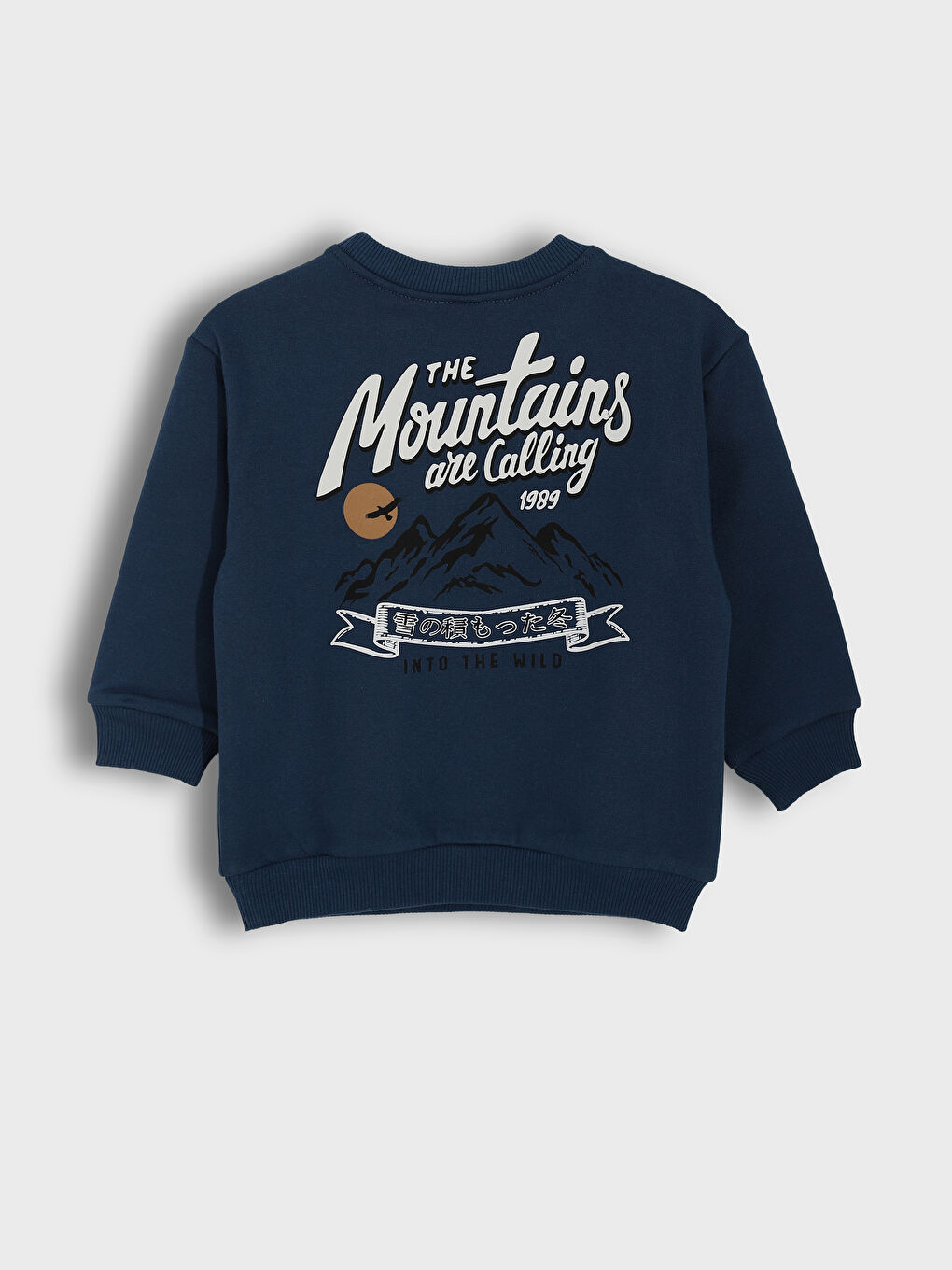Crew Neck Boys' Sweatshirt-1