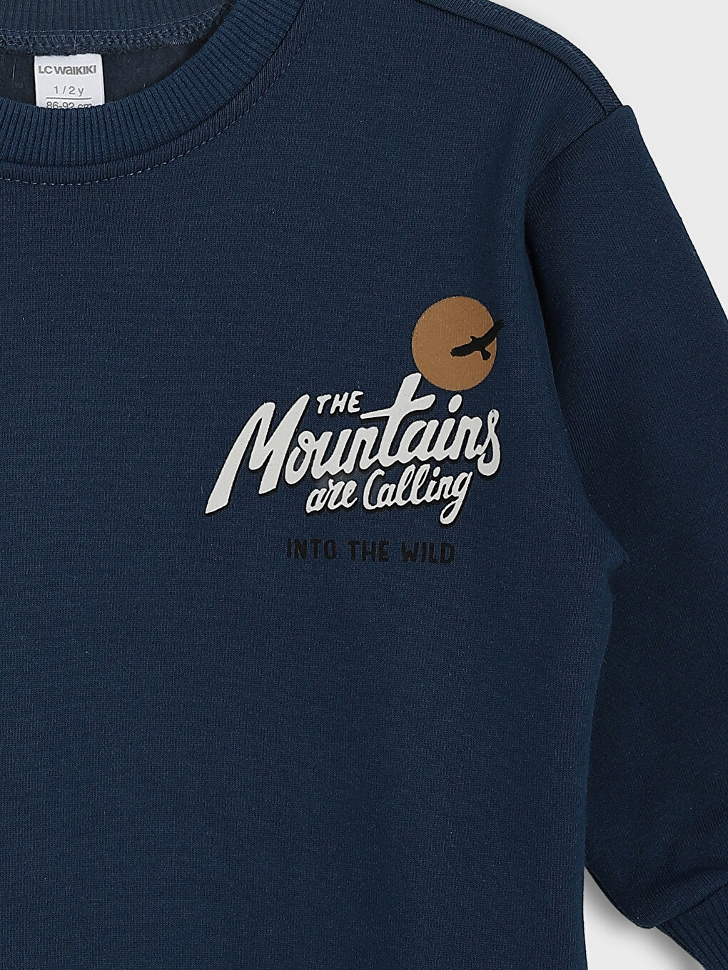 Crew Neck Boys' Sweatshirt-3