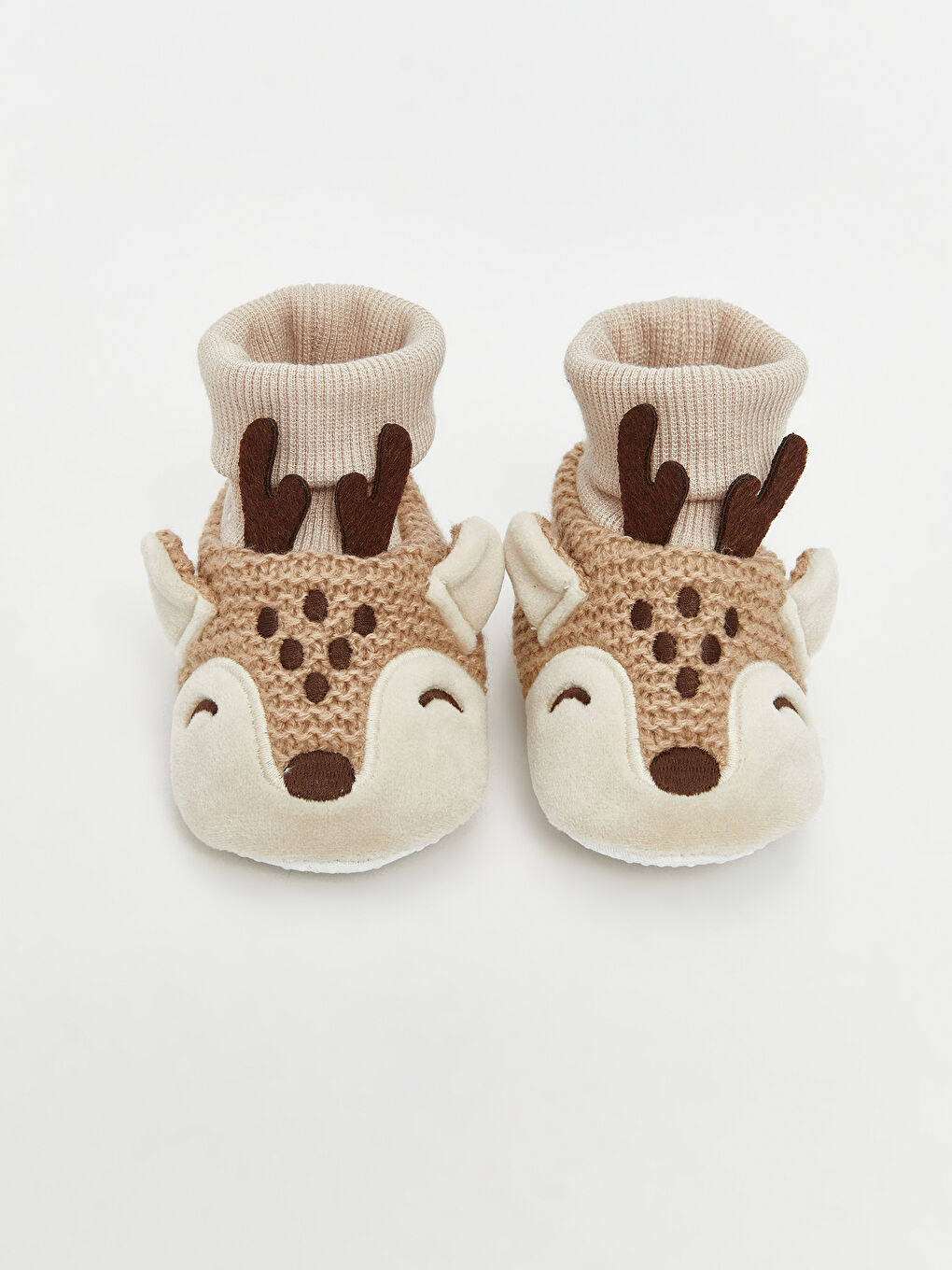 Baby Boy BROWN Indoor Shoes-2