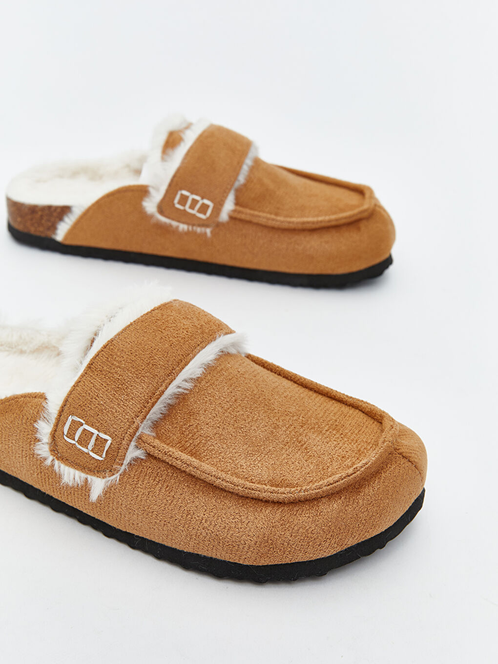 Suede-Look Women's Home Slippers-2