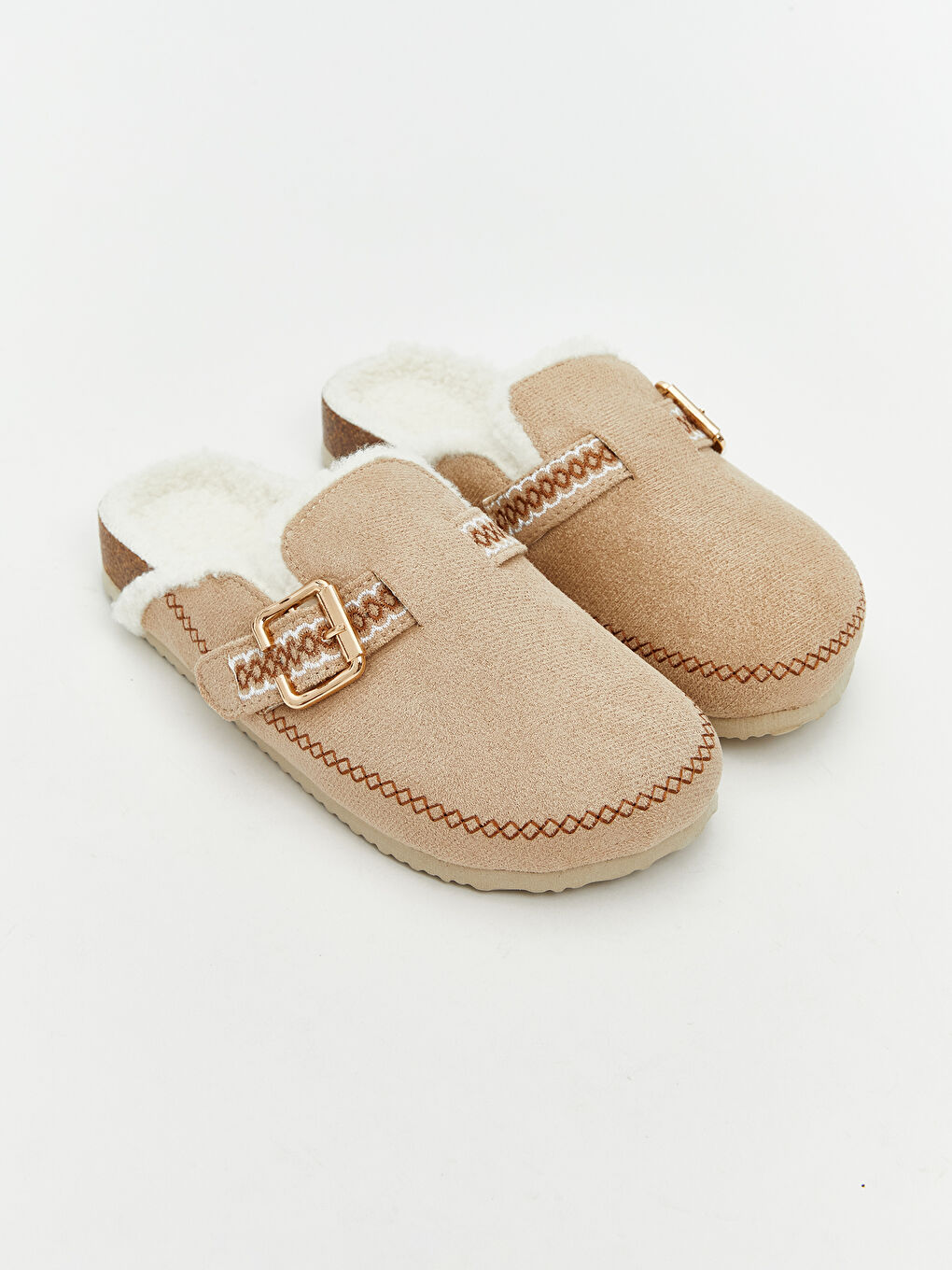 Suede-Look Women's Home Slippers