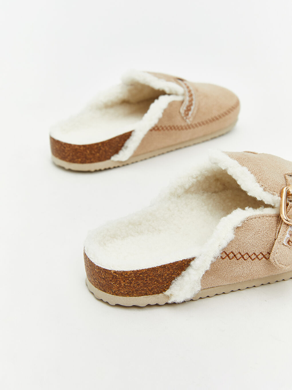 Suede-Look Women's Home Slippers-4