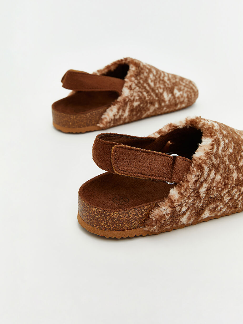 Patterned Plush Women's Home Slippers-4