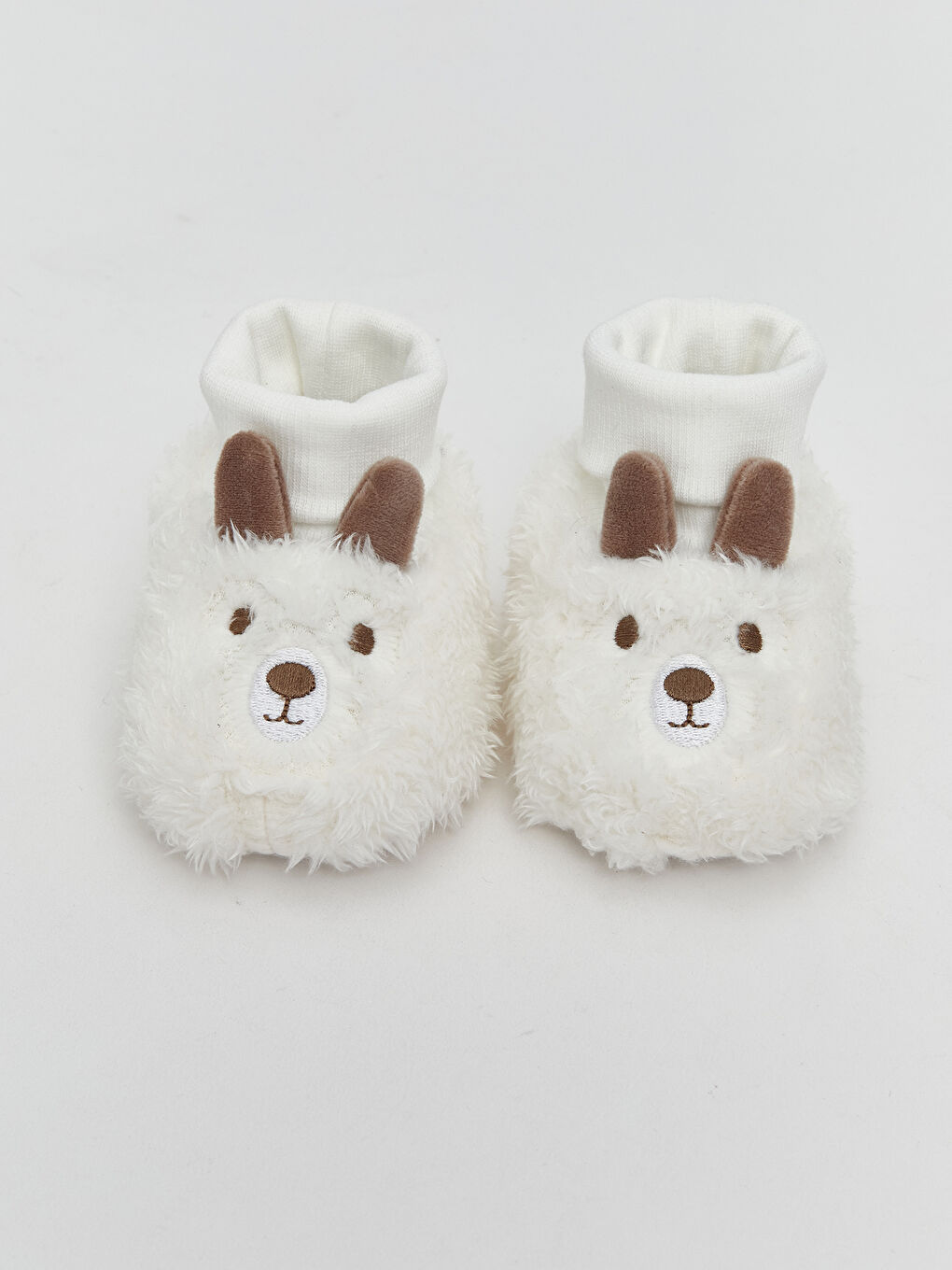 Baby Boy WHITE Indoor Shoes-2