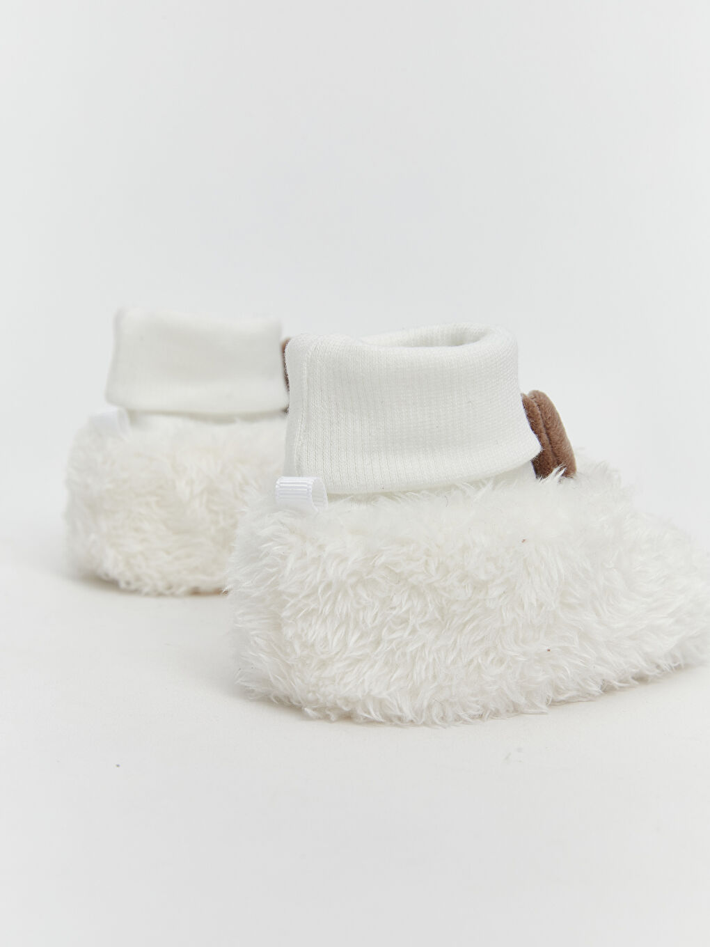 Baby Boy WHITE Indoor Shoes-4