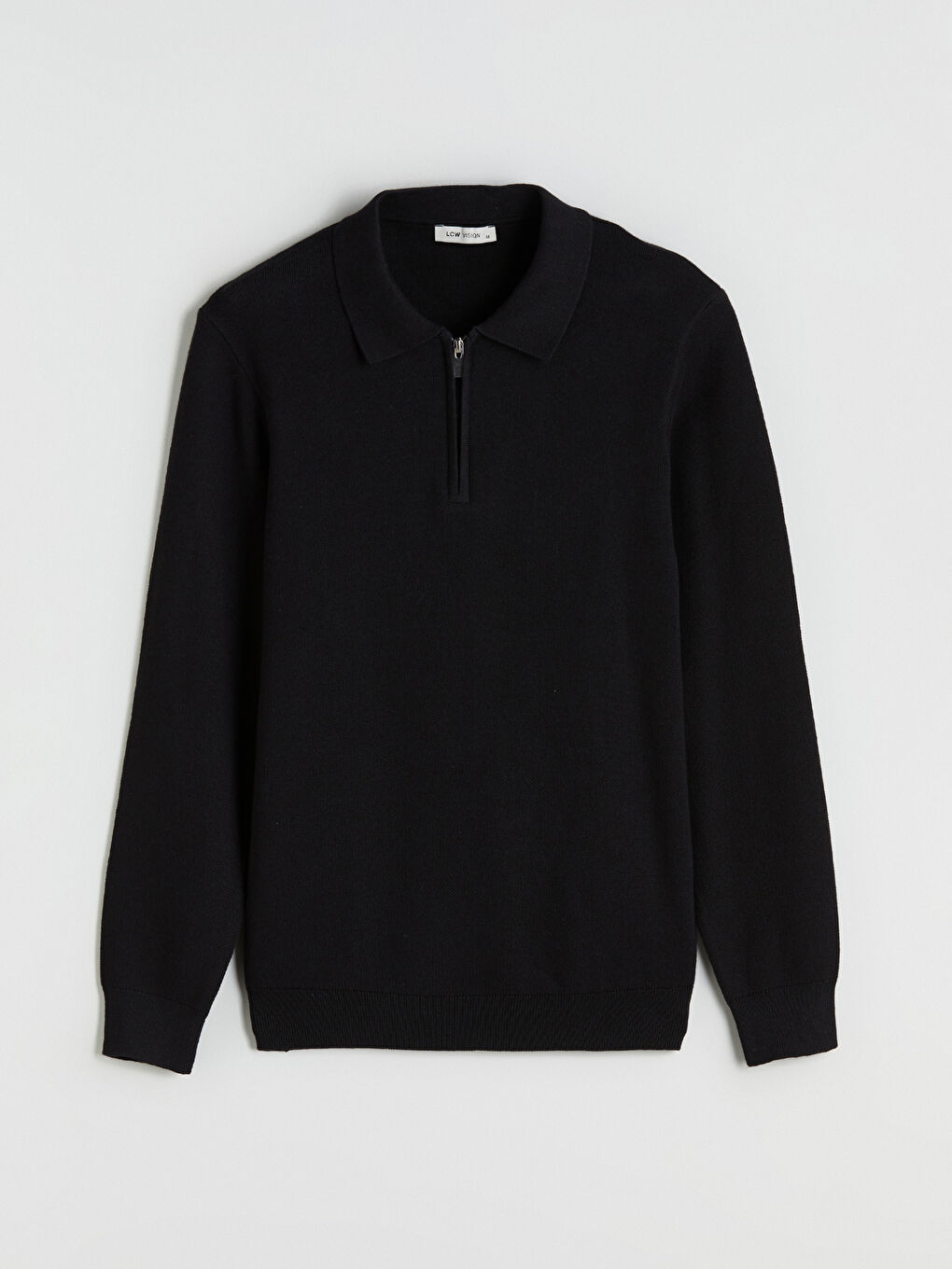 چاکەتی یەخەی پۆڵۆ بۆ پیاوان بە زیپ-4