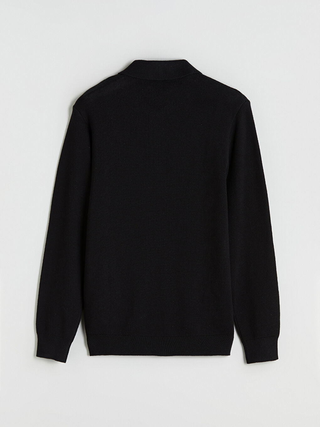 چاکەتی یەخەی پۆڵۆ بۆ پیاوان بە زیپ-5