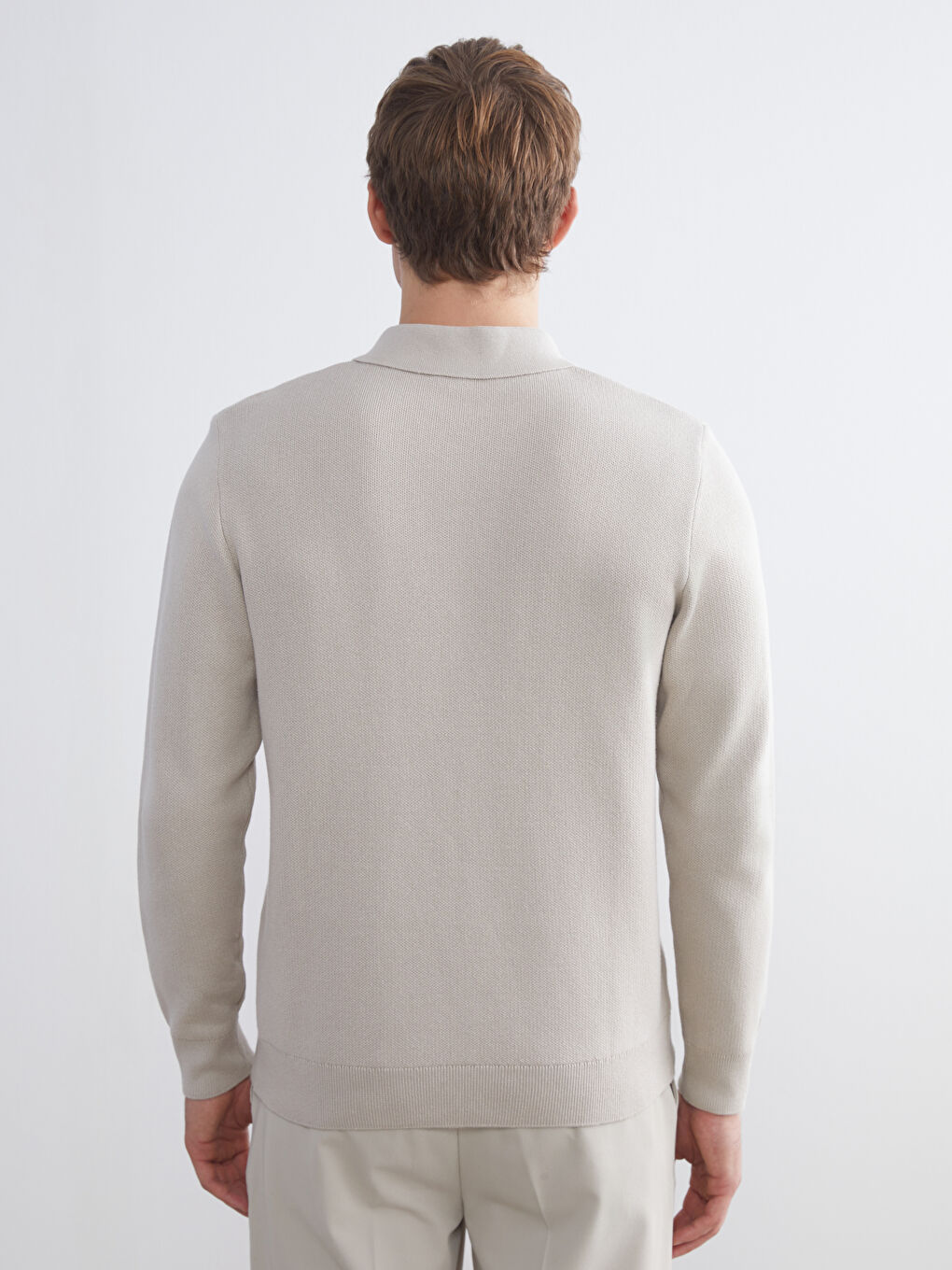 Man BEIGE Sweater-3