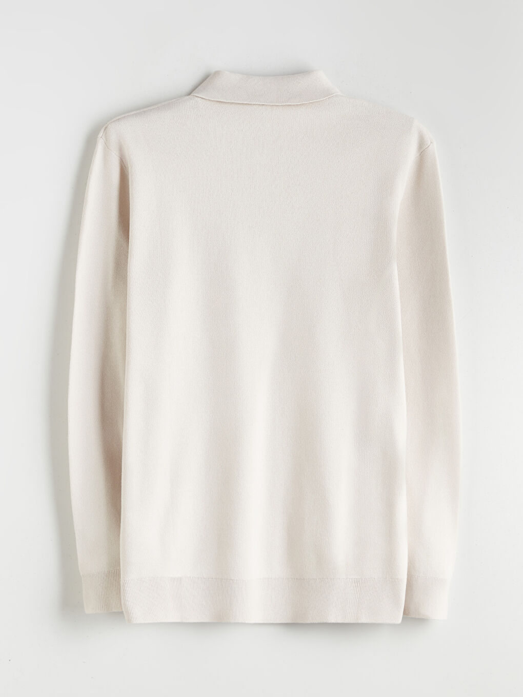 Pull-over à col polo zippé pour Hommes-5