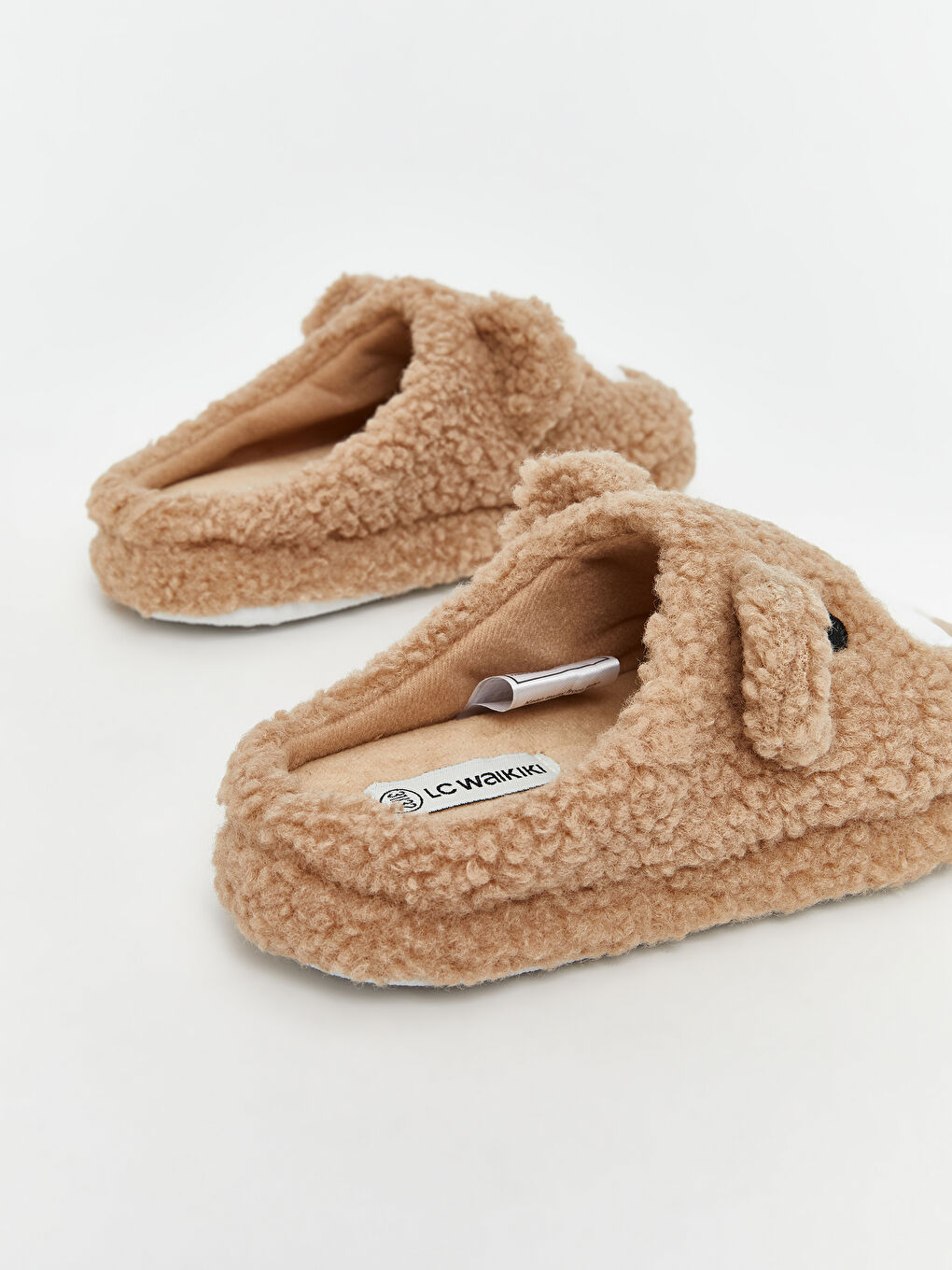 Baby Boy BEIGE Slipper Boots-4