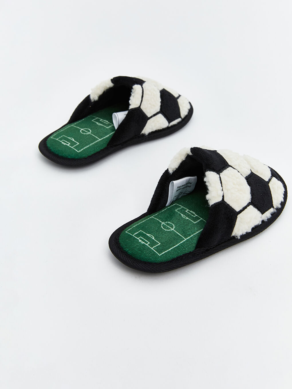 Football Figurine Baby Boys' Plush Home Slippers-4