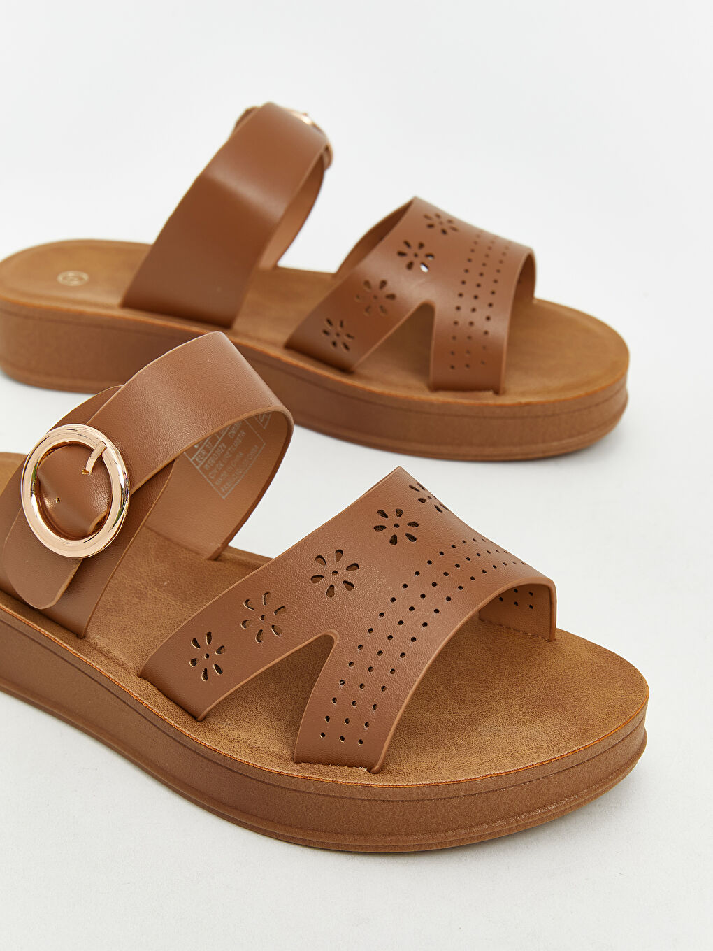 LCW STEPS Cross-Strap Women's Slippers -W5BO36Z8-GT6