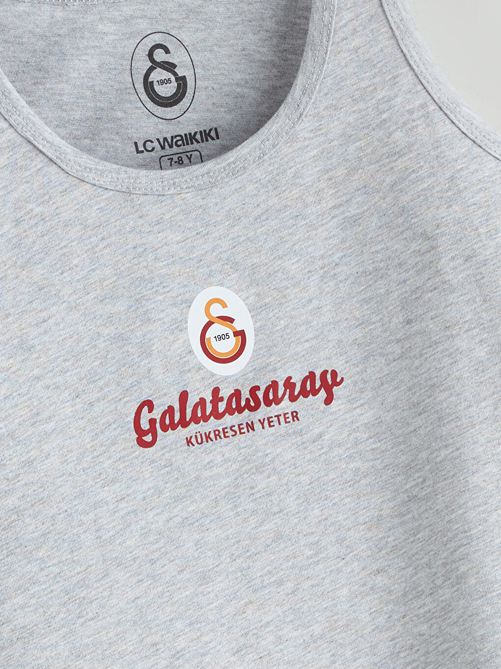 Gri Galatasaray Baskılı Erkek Çocuk Atlet-2
