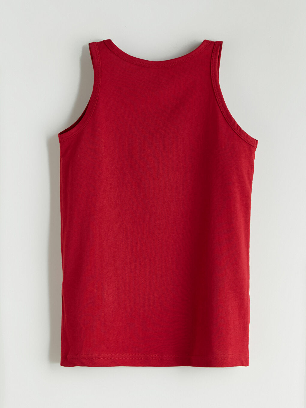 Kırmızı Bisiklet Yaka Galatasaray Baskılı Erkek Çocuk Atlet 2'li-3