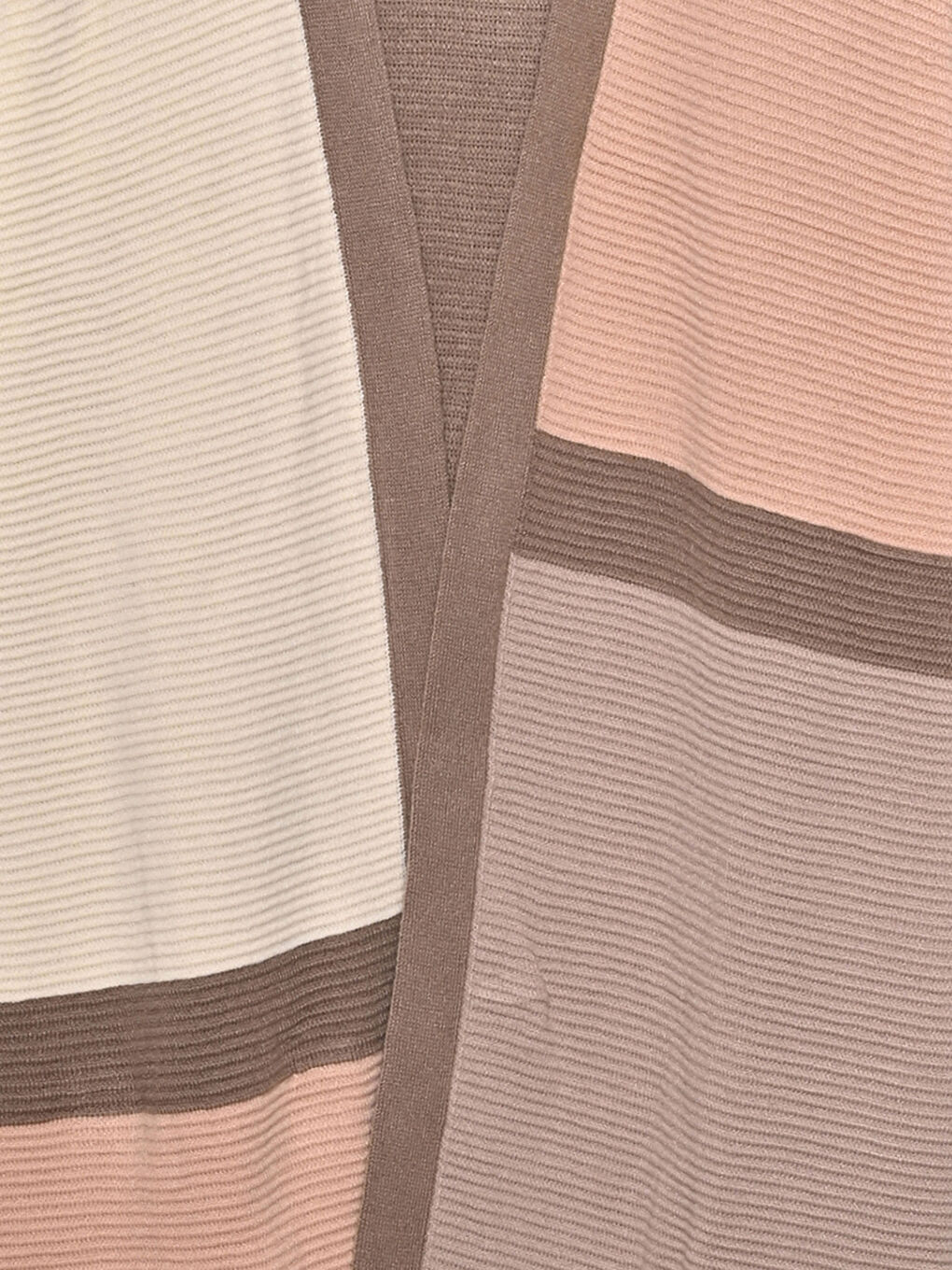 Pattern Thick Long Sleeve Cardigan Sweater-2