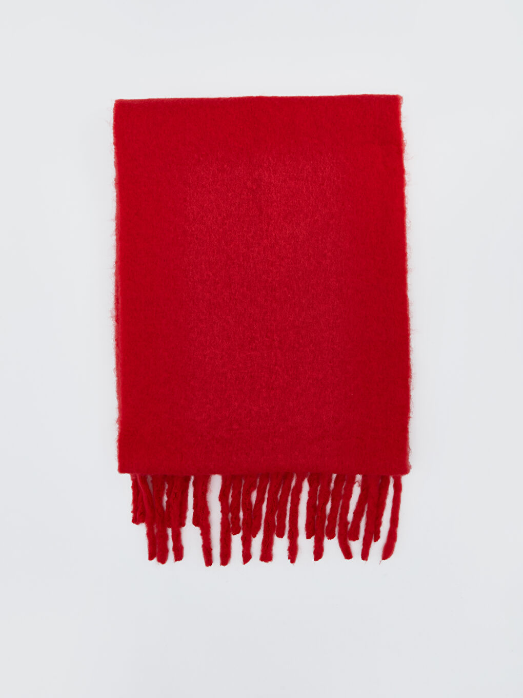 Plain Tasseled Women's Scarf-1