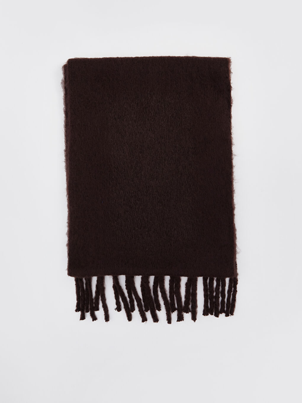 Plain Tasseled Women's Scarf-1