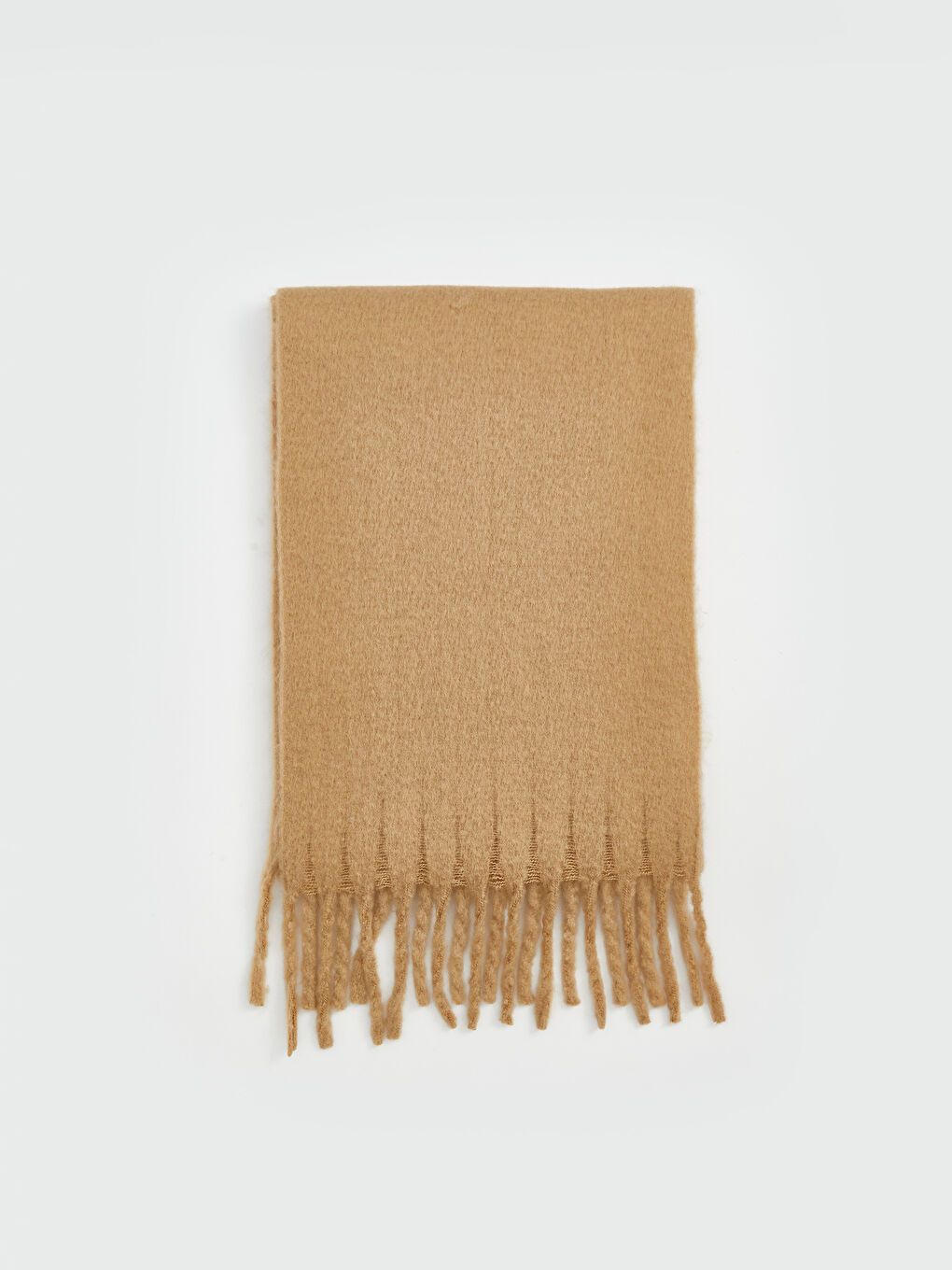 Plain Tasseled Women's Scarf-1