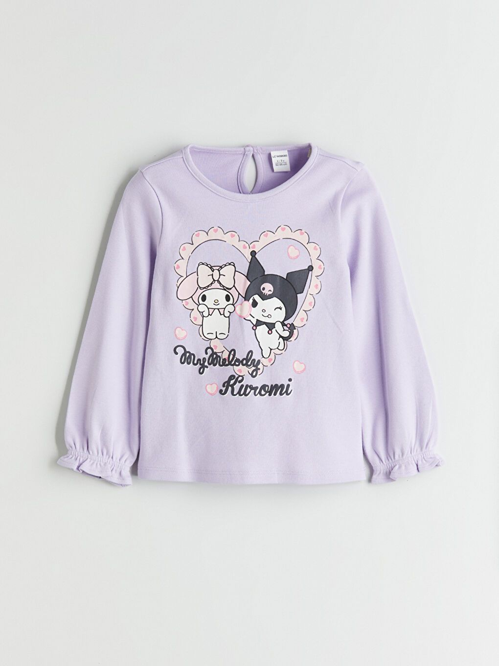 LCW Kids Girl LILAC Blouse -W5BP02Z1-G0W