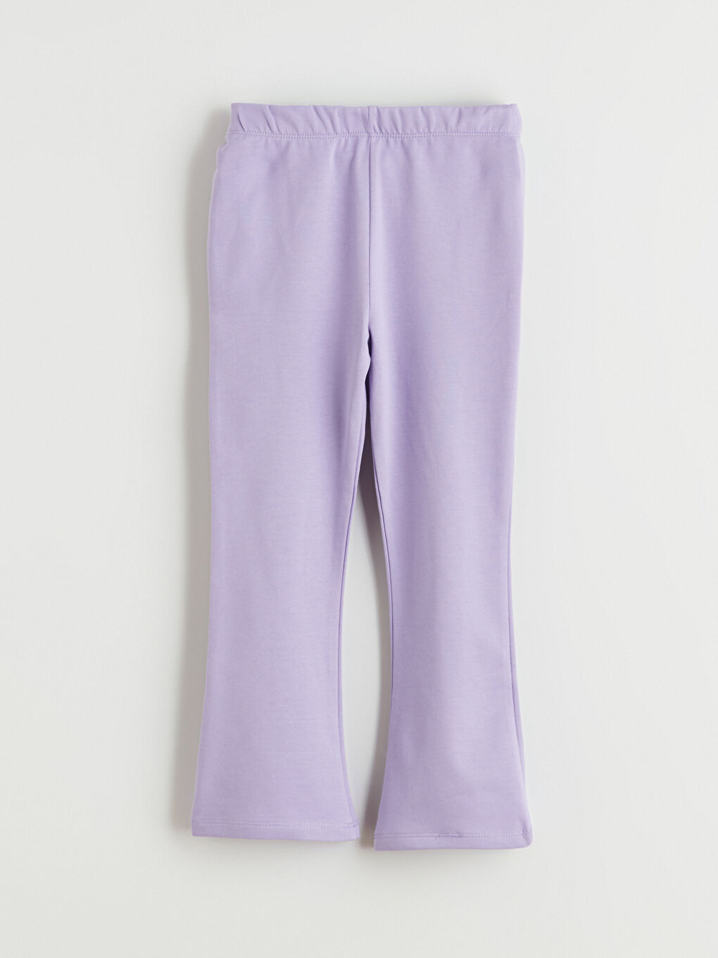 Lila Geniş Paça Kız Çocuk Tayt