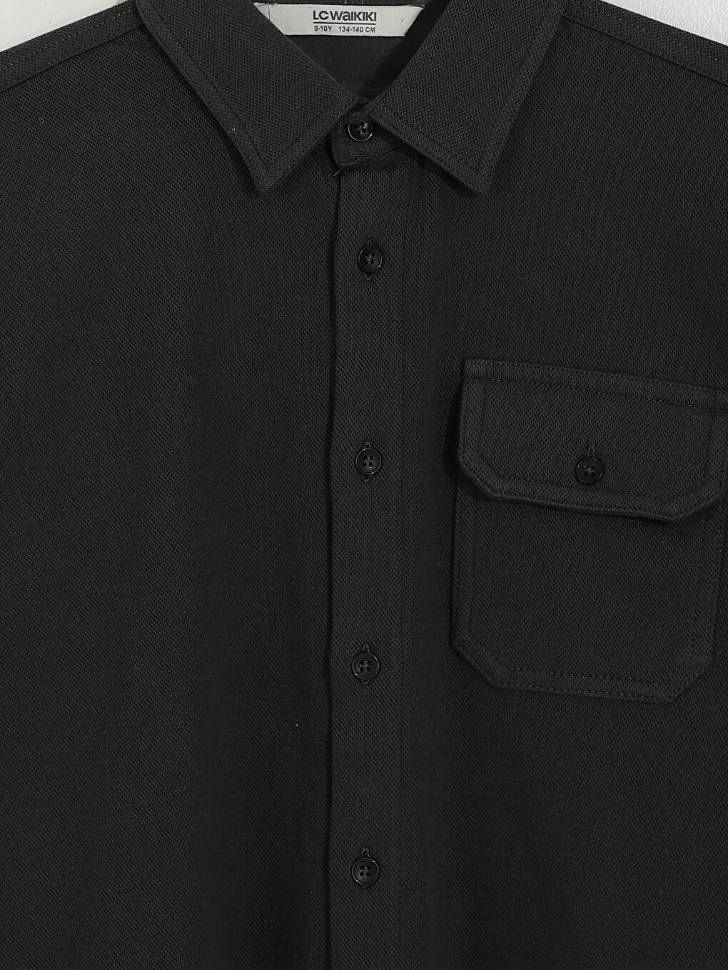 Dobby Fabric Boys' Shirt-3