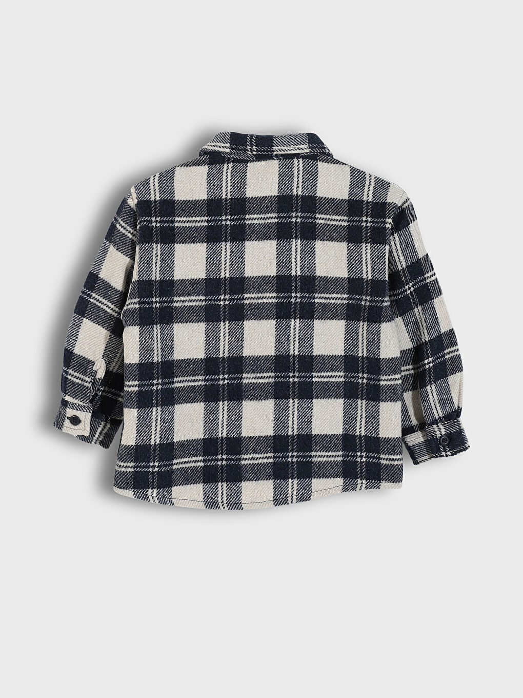 Plaid Boys' Flannel Shirt-1