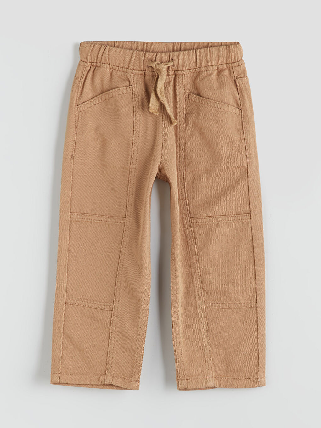 Elasticated Waist Gabardine Boys' Trousers