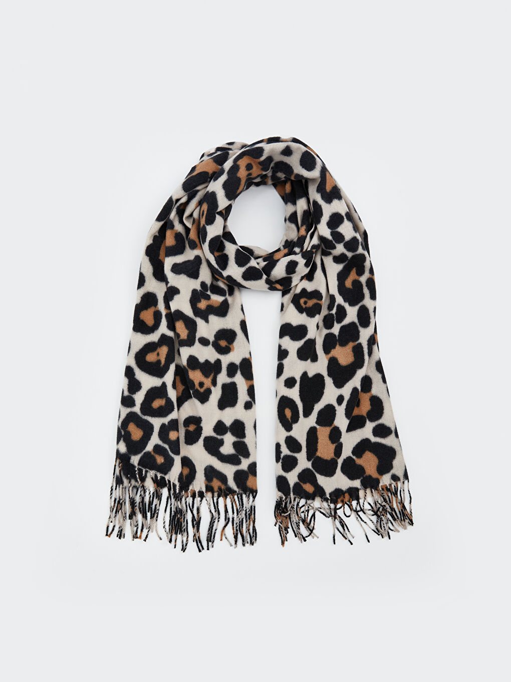 Leopard Print Women's Scarf