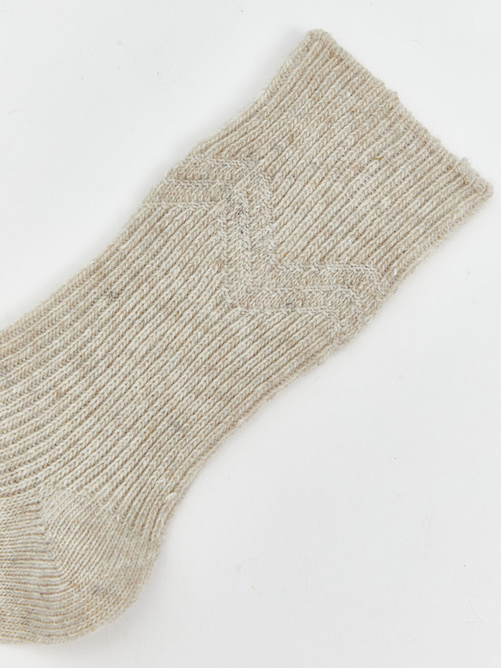 LCW DREAM Woman ECRU Ankle Socks -W5BP68Z8-FDP