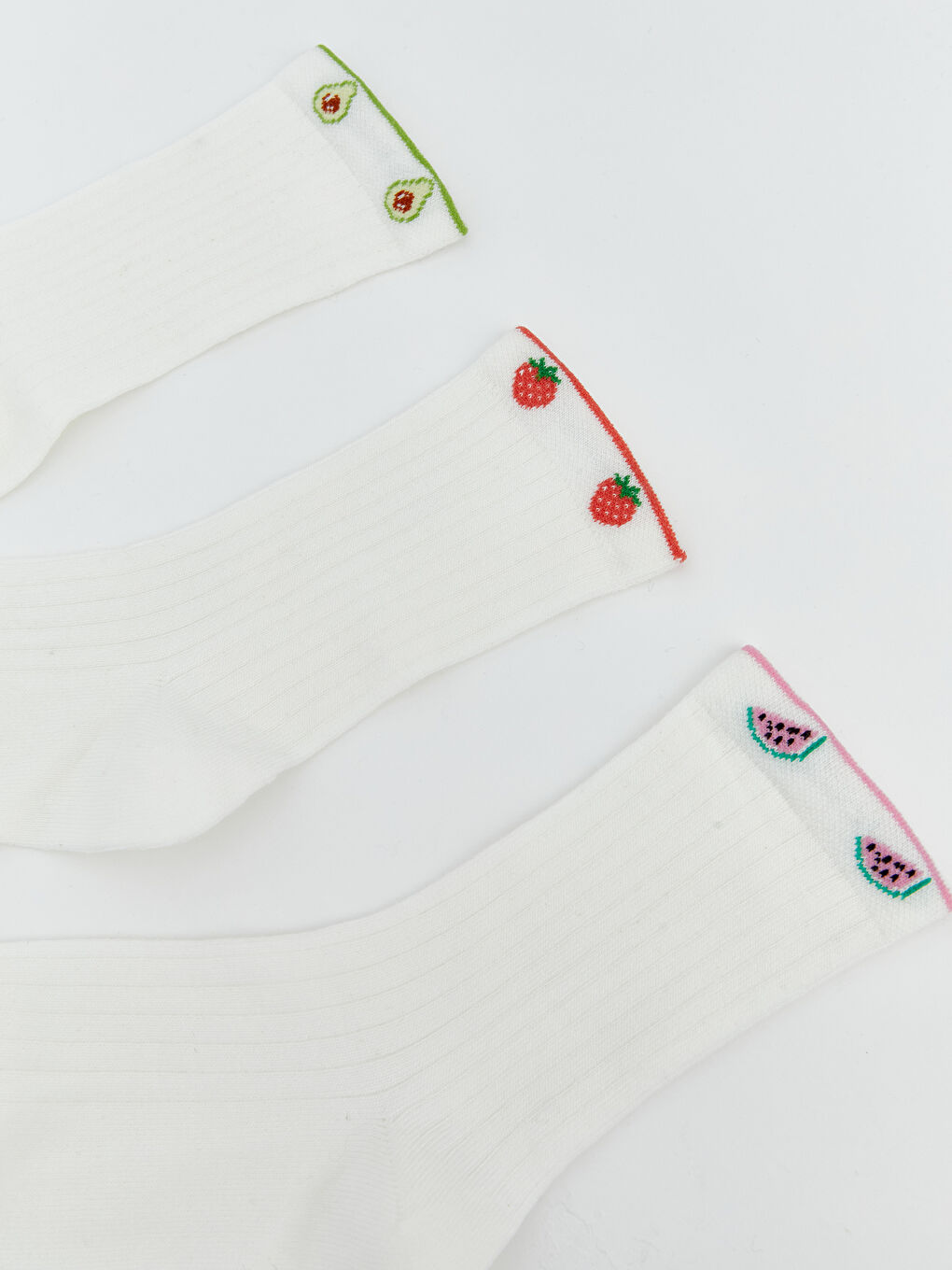 Женщины экрю Носки до щиколотки-1