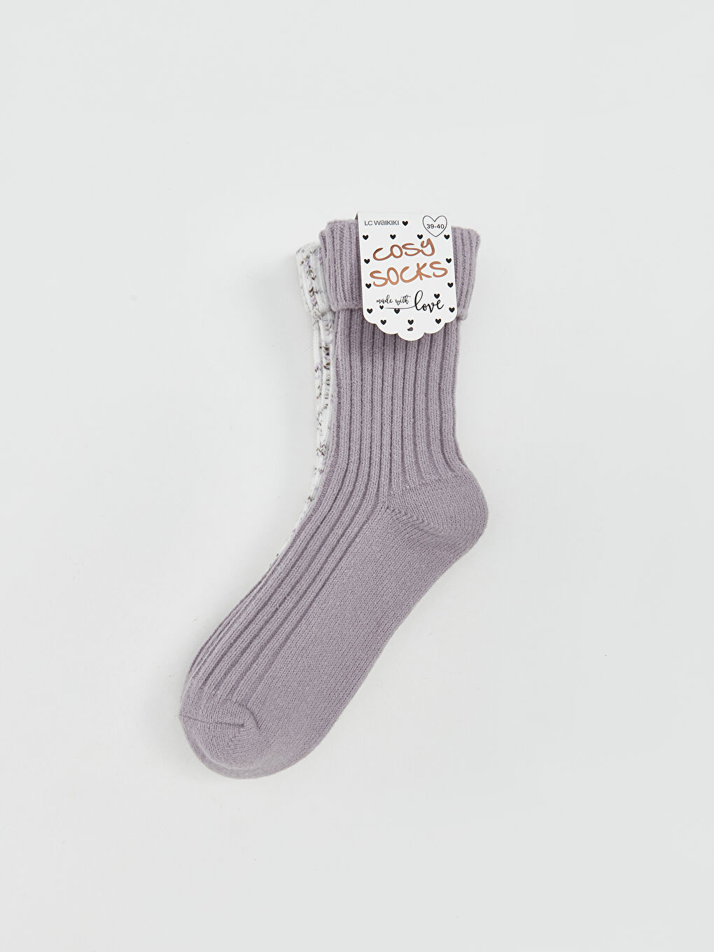 Patterned Women's Ankle Socks 2 Pack-1
