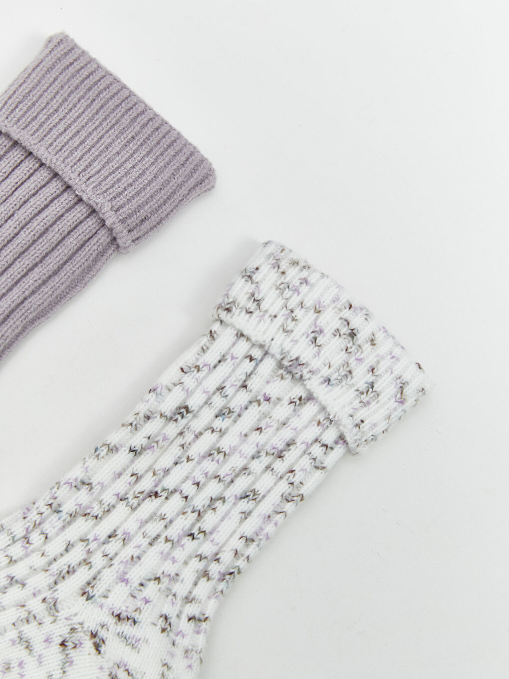 Patterned Women's Ankle Socks 2 Pack-2