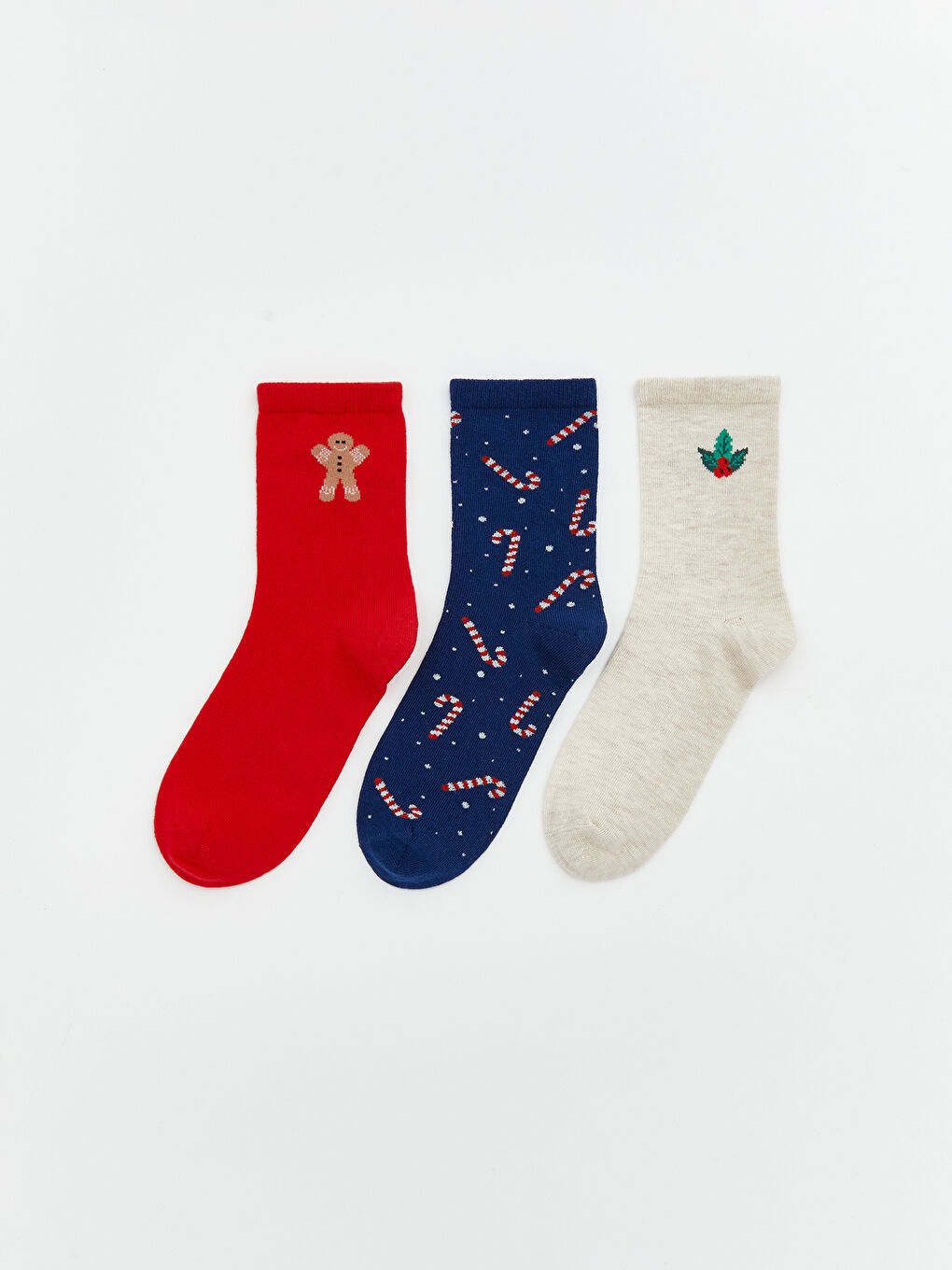 Christmas Themed Women's Ankle Socks 3-Pack