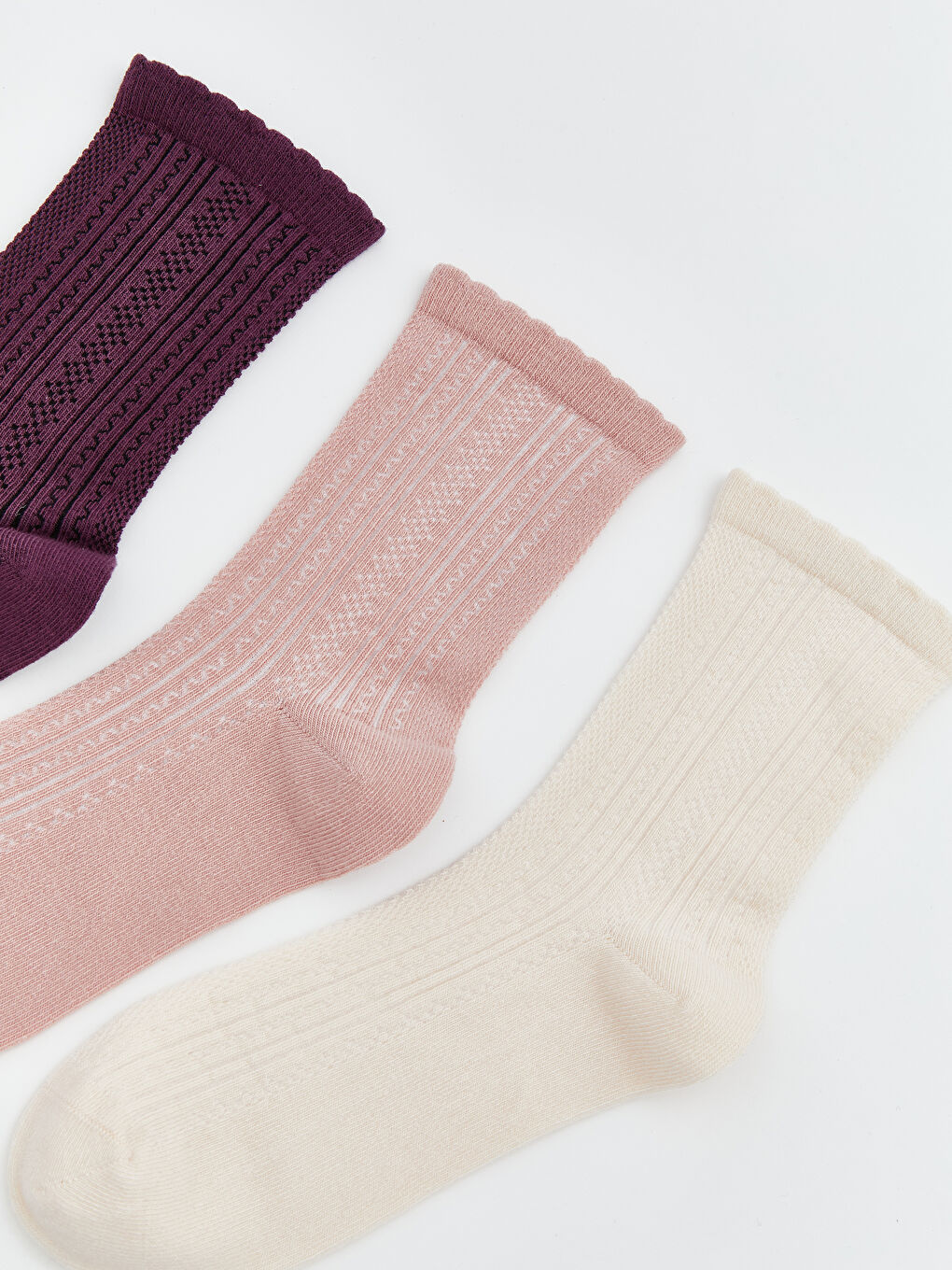 Узорчатые Женские Носки до Щиколотки Комплект из 5 Штук-1