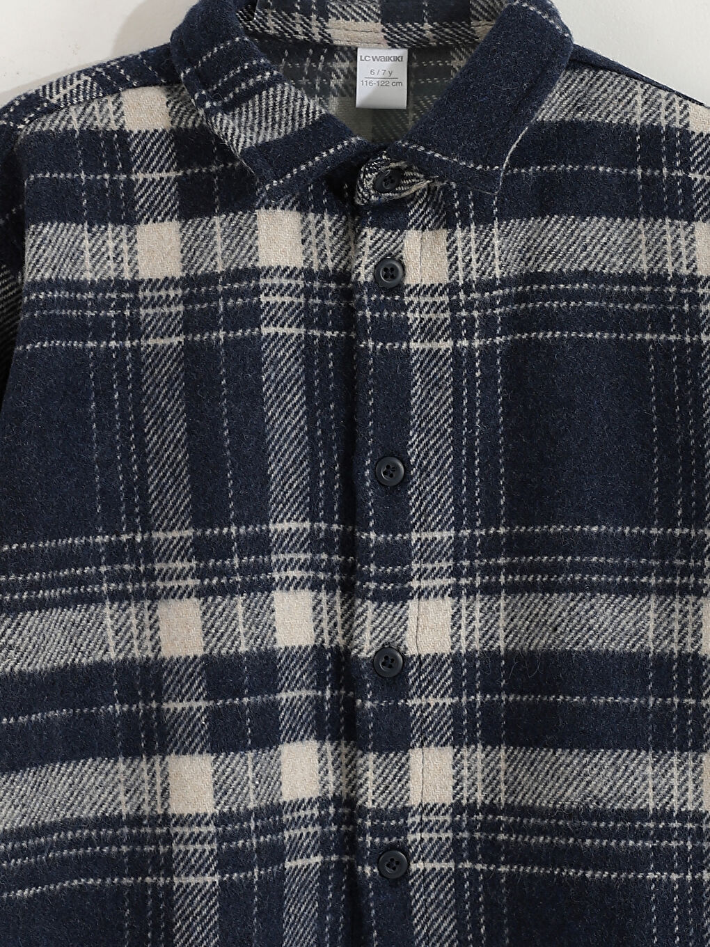 Chemise Écossais à Manches Longues pour Garçons-3