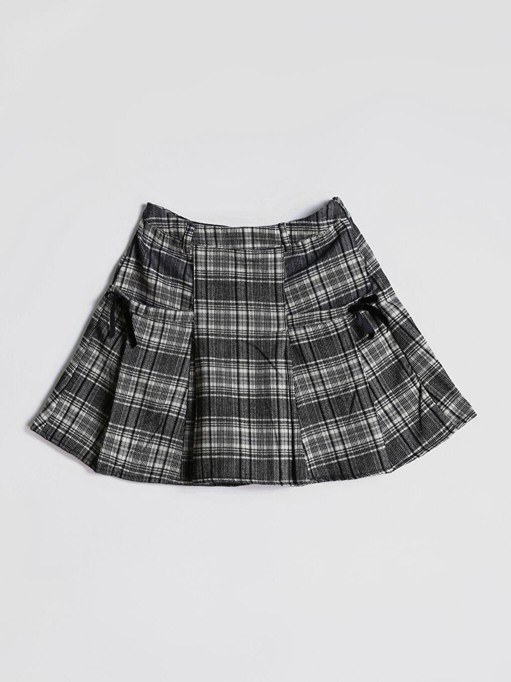 Plaid Patterned Girl Skirt