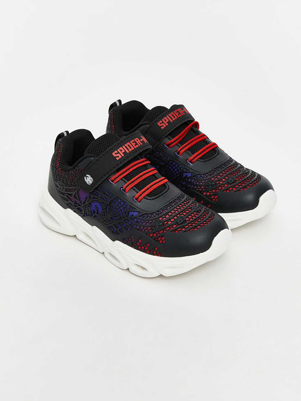 LCW STEPS Spider-Man Printed Lighted Sole Baby Boys' Sneakers -W5BQ35Z1-HUC