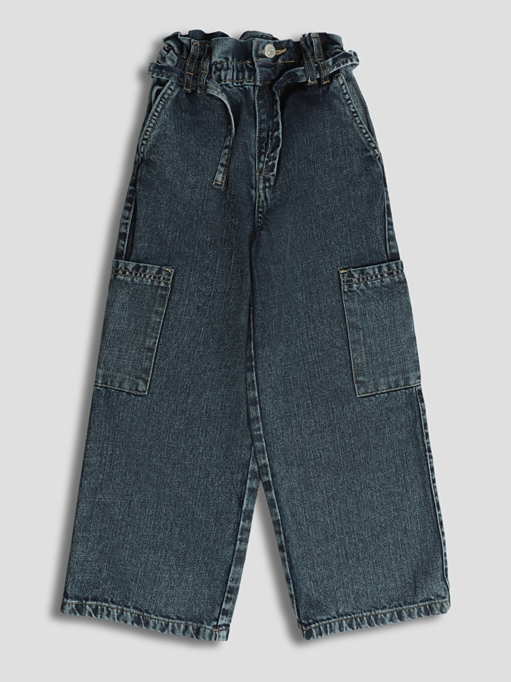 Elasticated Waist Girls' Jeans