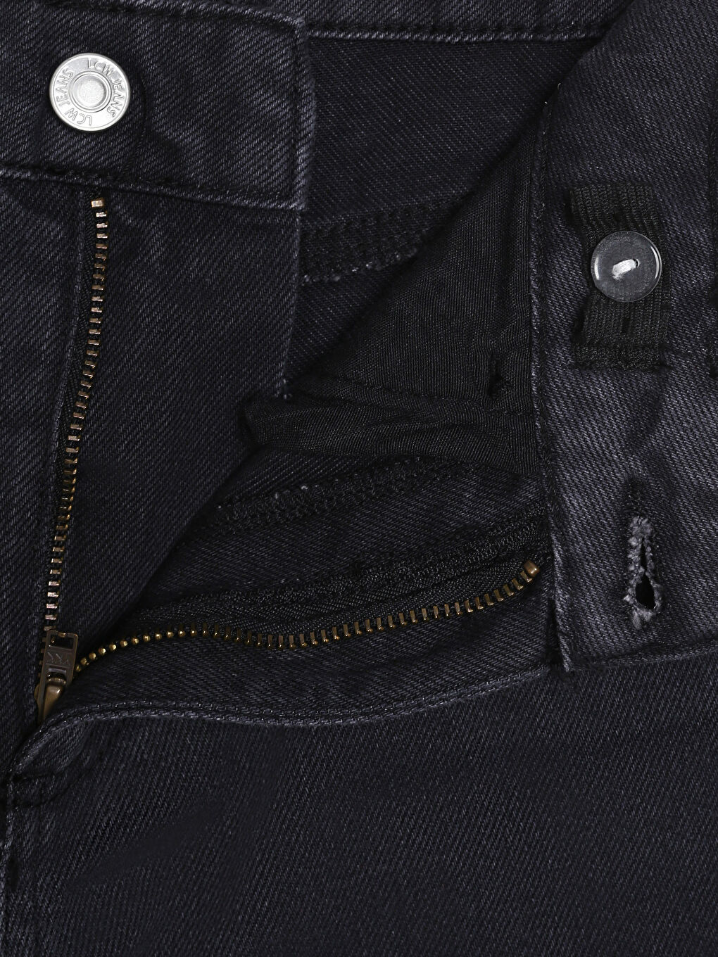 جينز بناتي واسع الأرجل-2