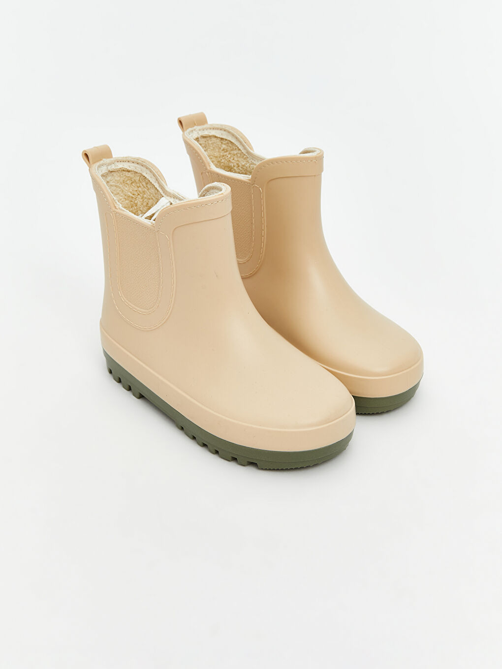 Bej Erkek Bebek Yağmur Botu