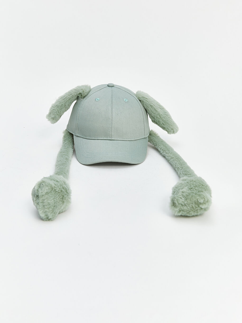 Yeşil Hareketli Pelüş Erkek Kep Şapka