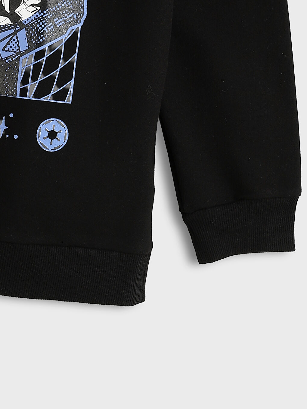 Crew Neck Star Wars Printed Sweatshirt-2