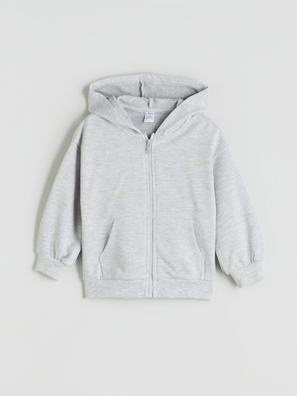 Hooded Long Sleeve Girls' Zippered Sweatshirt-1