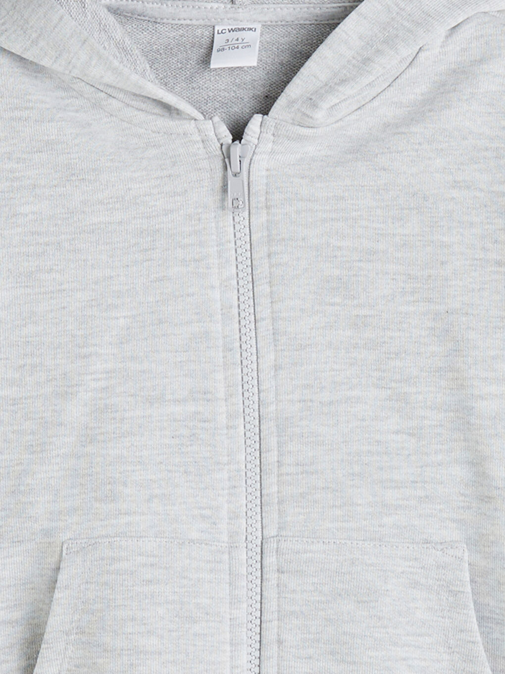 Hooded Long Sleeve Girls' Zippered Sweatshirt-2