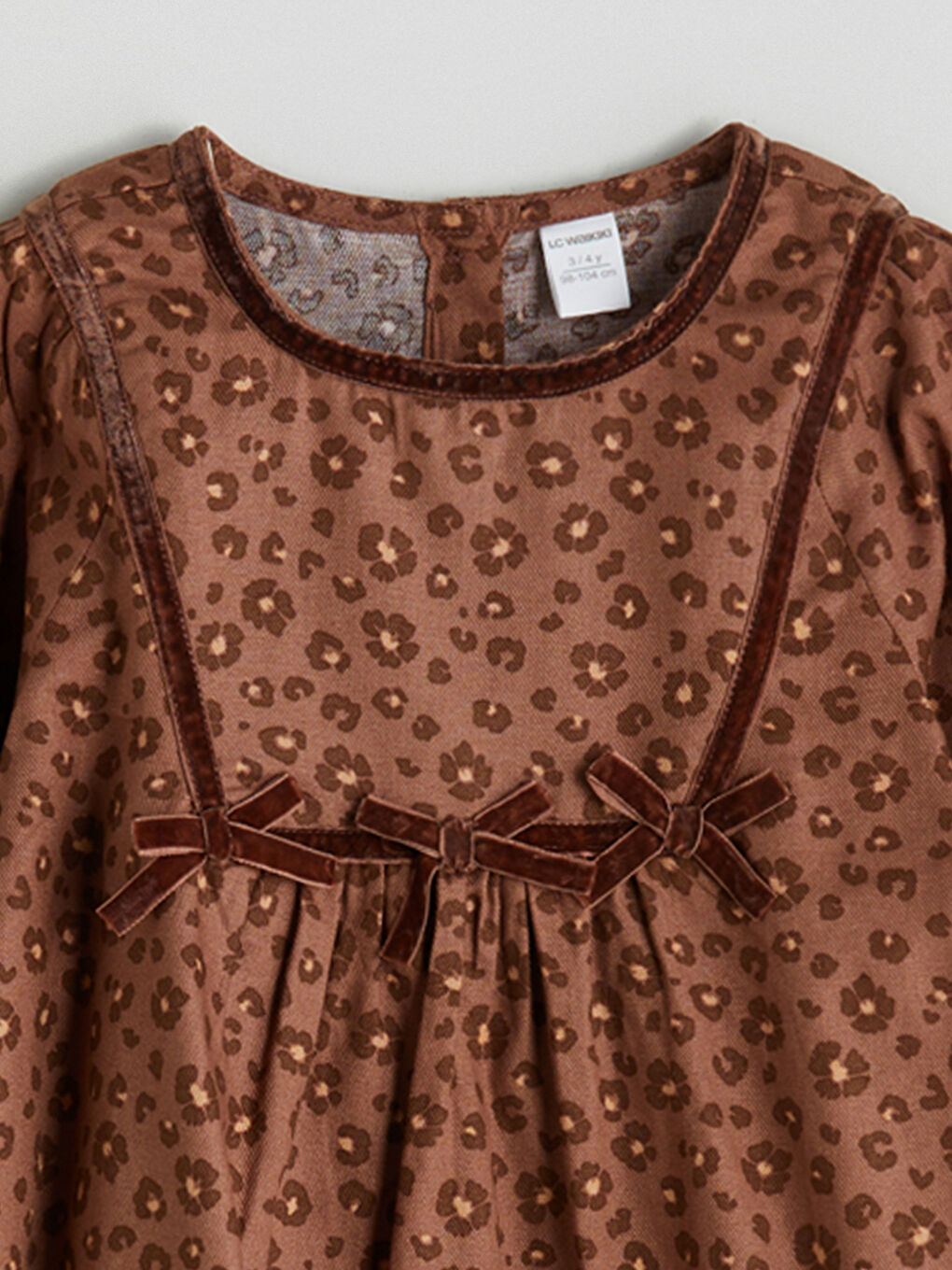 Girl BROWN Dress-1
