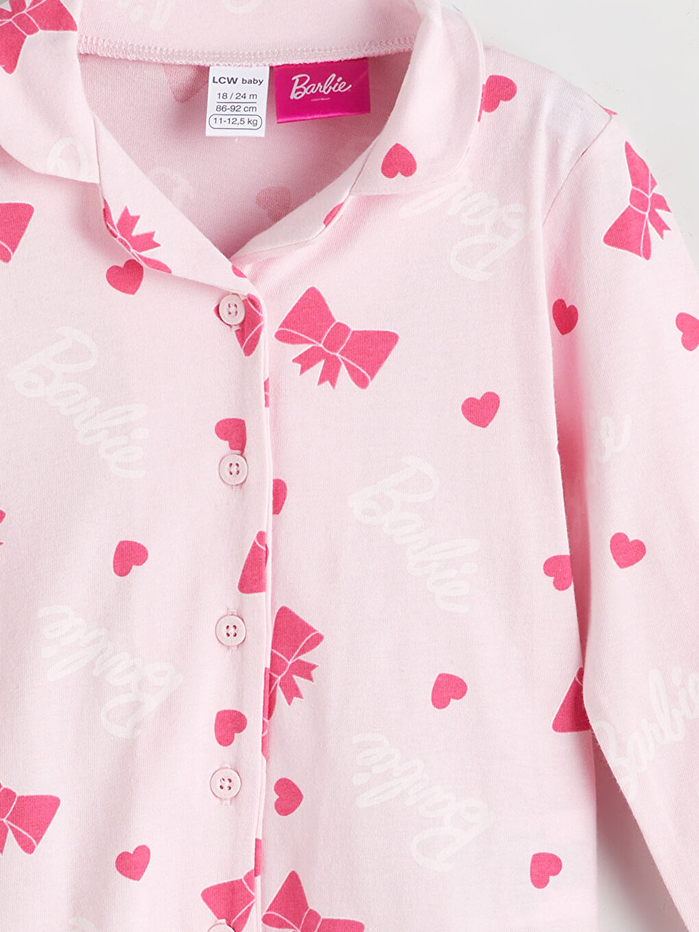Baby Girl PINK Pyjama Set-5