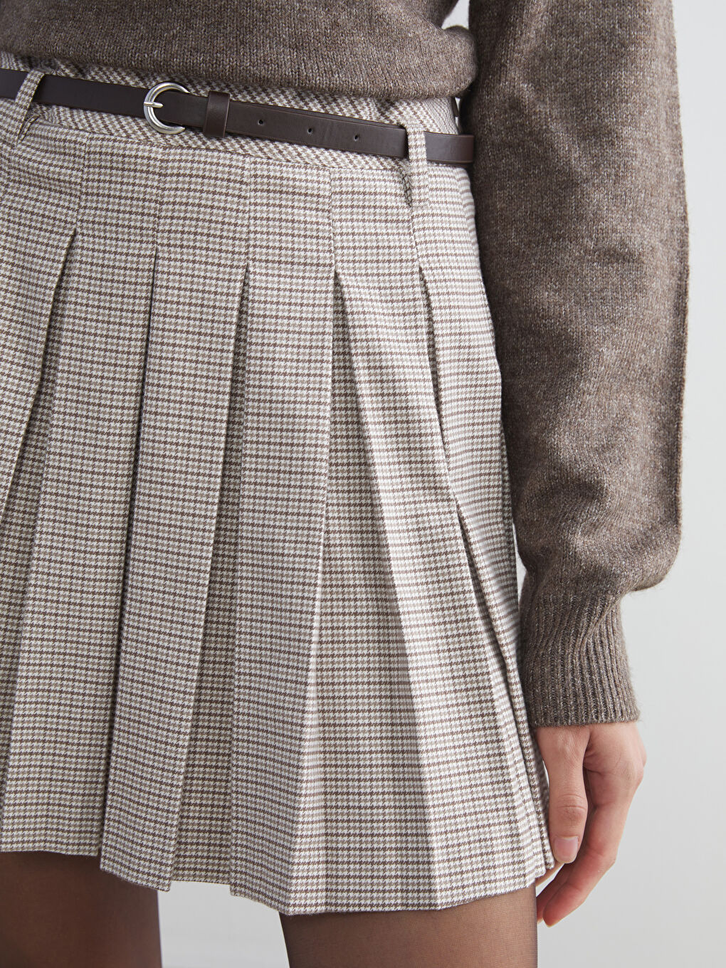 Woman BEIGE Skirt-2