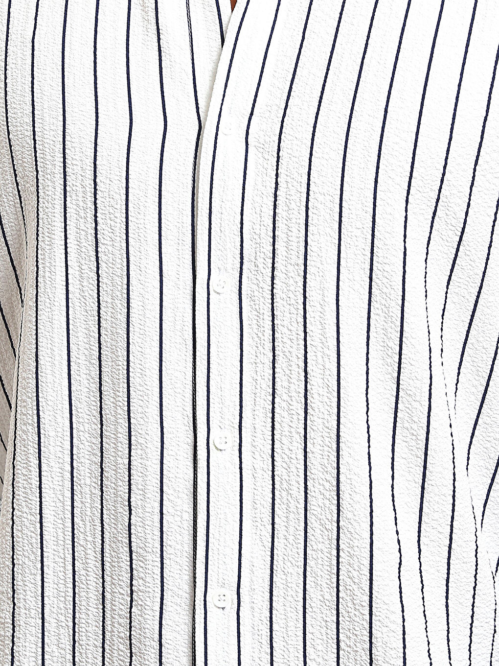 Regular Fit Long Sleeve Striped Men's Shirt-2